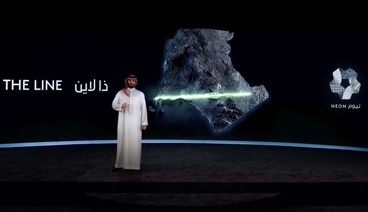 Arabia Saudyjska wybuduje na pustyni horyzontalne wieżowce. Mogą być długie jak Warszawa