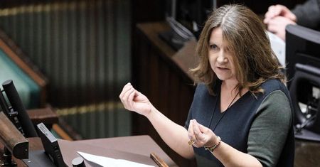Lichocka nagrana po posiedzeniu Sejmu. Tego w TVN jej nie zapomną