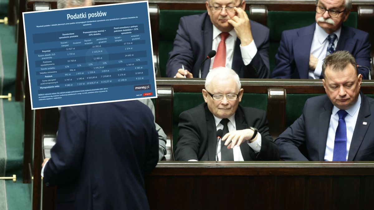 Jakie podatki płacą posłowie? Od tego zależy ich pensja "na rękę"