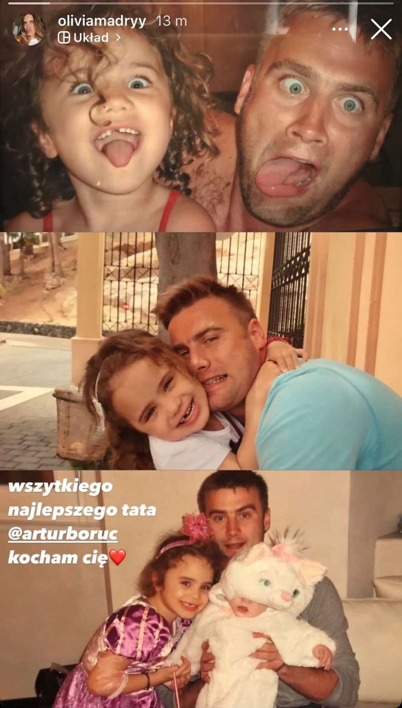 Artur Boruc z pasierbicą na archiwalnych zdjęciach