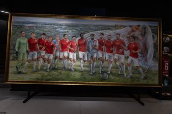 Kapitalna sprawa! Powstał obraz upamiętniający zdobycie Pucharu Polski przez Wisłę Kraków