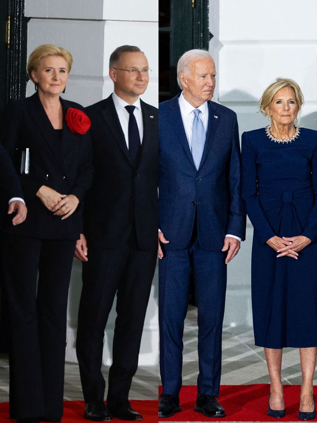 Agata Duda na kolacji w Białym Domu
