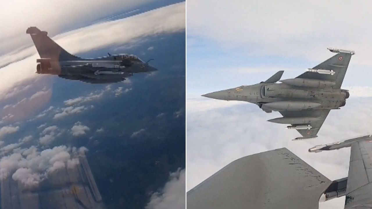 Francuskie myśliwce nad Polską. Nagranie Rafali w ramach misji NATO