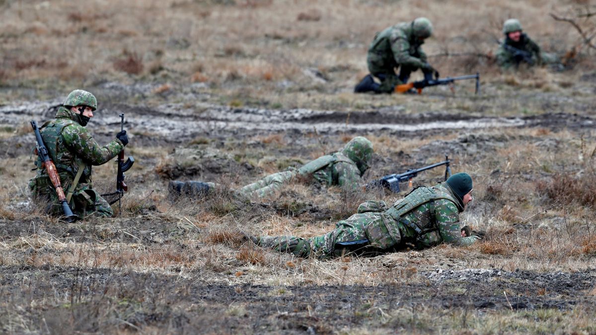 Slovakian army soldiers attend the NATO enhanced Forward Presence battle group military drill Integrated Capstone Exercise 2019/1 in Adazi
Slovakian army soldiers attend the NATO enhanced Forward Presence battle group military drill Integrated Capstone Exercise 2019/1 in Adazi, Latvia February 26, 2019.,Image: 439881509, License: Rights-managed, Restrictions: , Model Release: no  , Credit line: INTS KALNINS / Reuters / Forum
INTS KALNINS / Reuters / Forum
diplomacy,defence