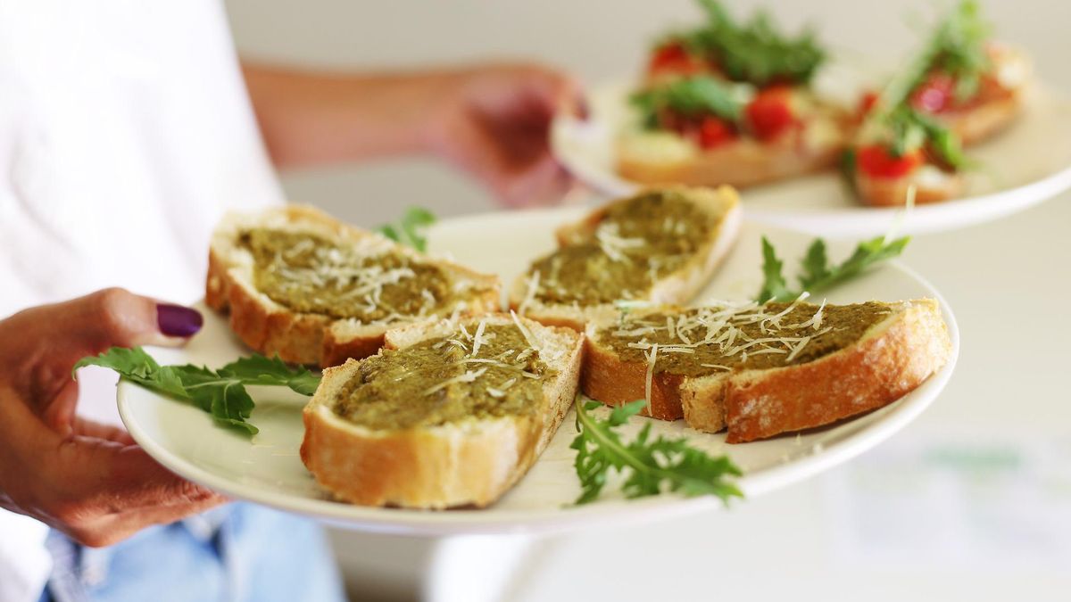 Pasta z bakłażana.