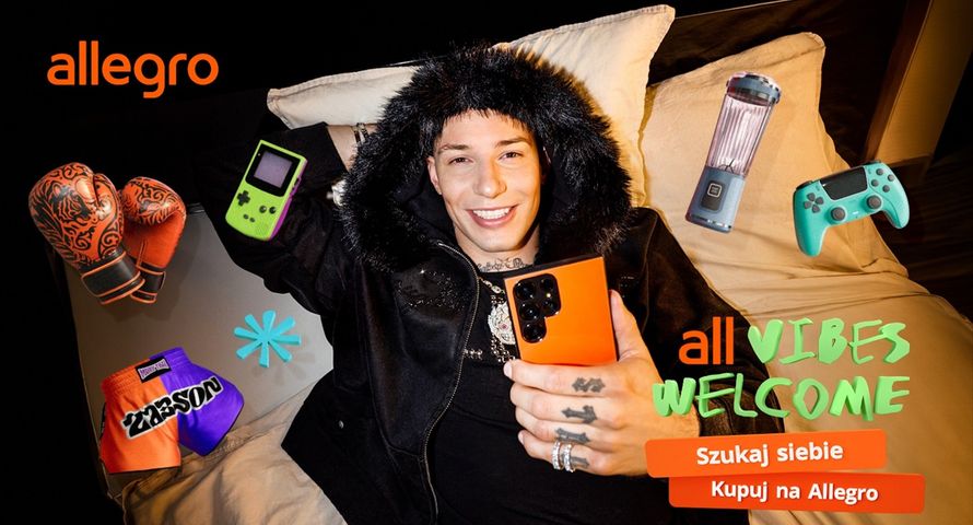Żabson w kampanii Allegro. Firma zachęca pokolenie Z do odkrywania pasji