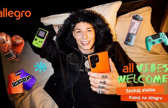 Żabson w kampanii Allegro. Firma zachęca pokolenie Z do odkrywania pasji