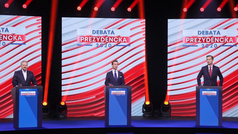 Wybory 2020. Debata prezydencka w TVP