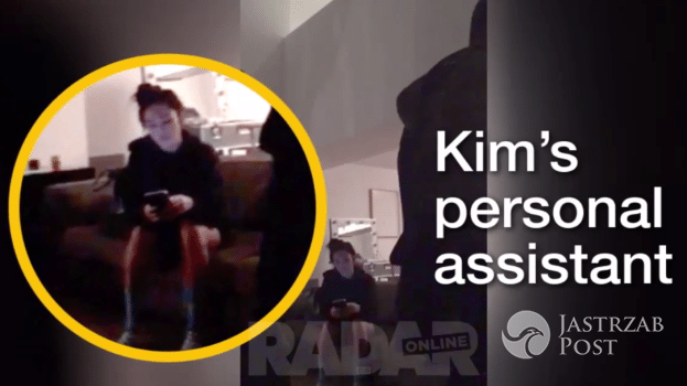 Kim Kardashian podczas napadu