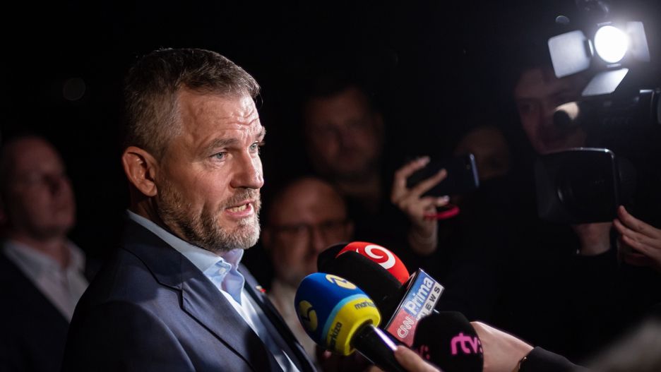 Kandydat na prezydenta Słowacji Peter Pellegrini