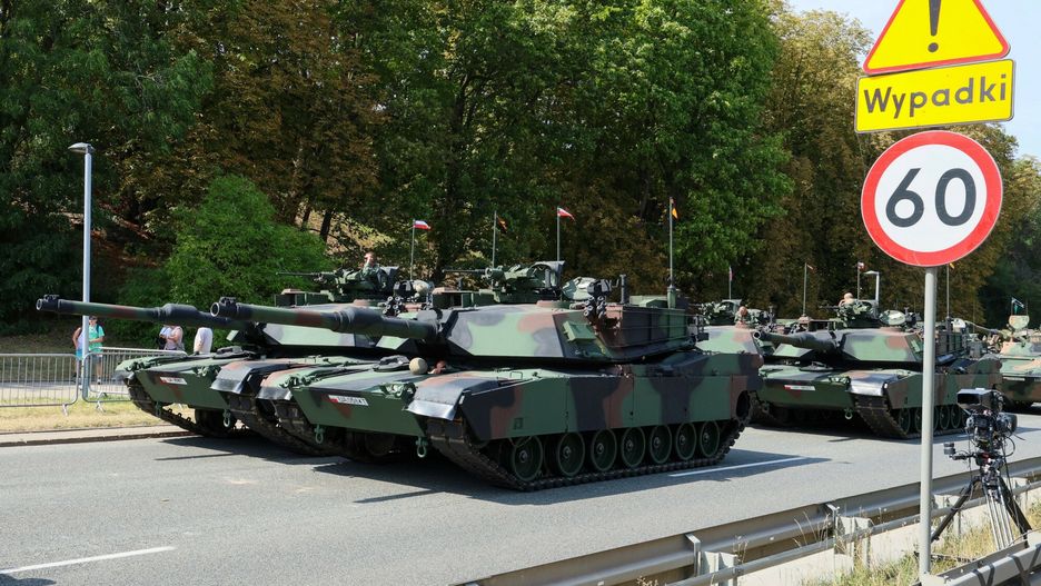 Defilada z okazji ?wi?ta Wojska Polskiego
Fot. Pawel Wodzynski/East News, Warszawa, 15.08.2024. Obchody Swieta Wojska Polskiego. Defilada zolnierzy i sprzetu rodzajow Sil Zbronych RP na Wislostradzie. N/z M1A1 Abrams
Pawel Wodzynski