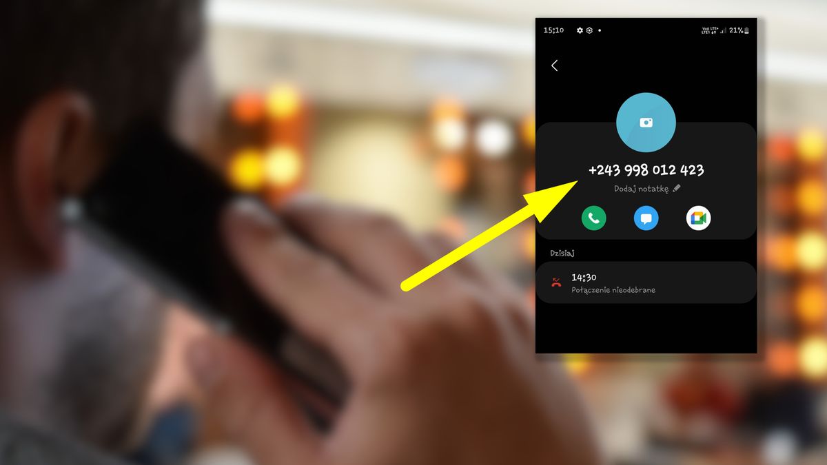 Fałszywe połączenie telefoniczne