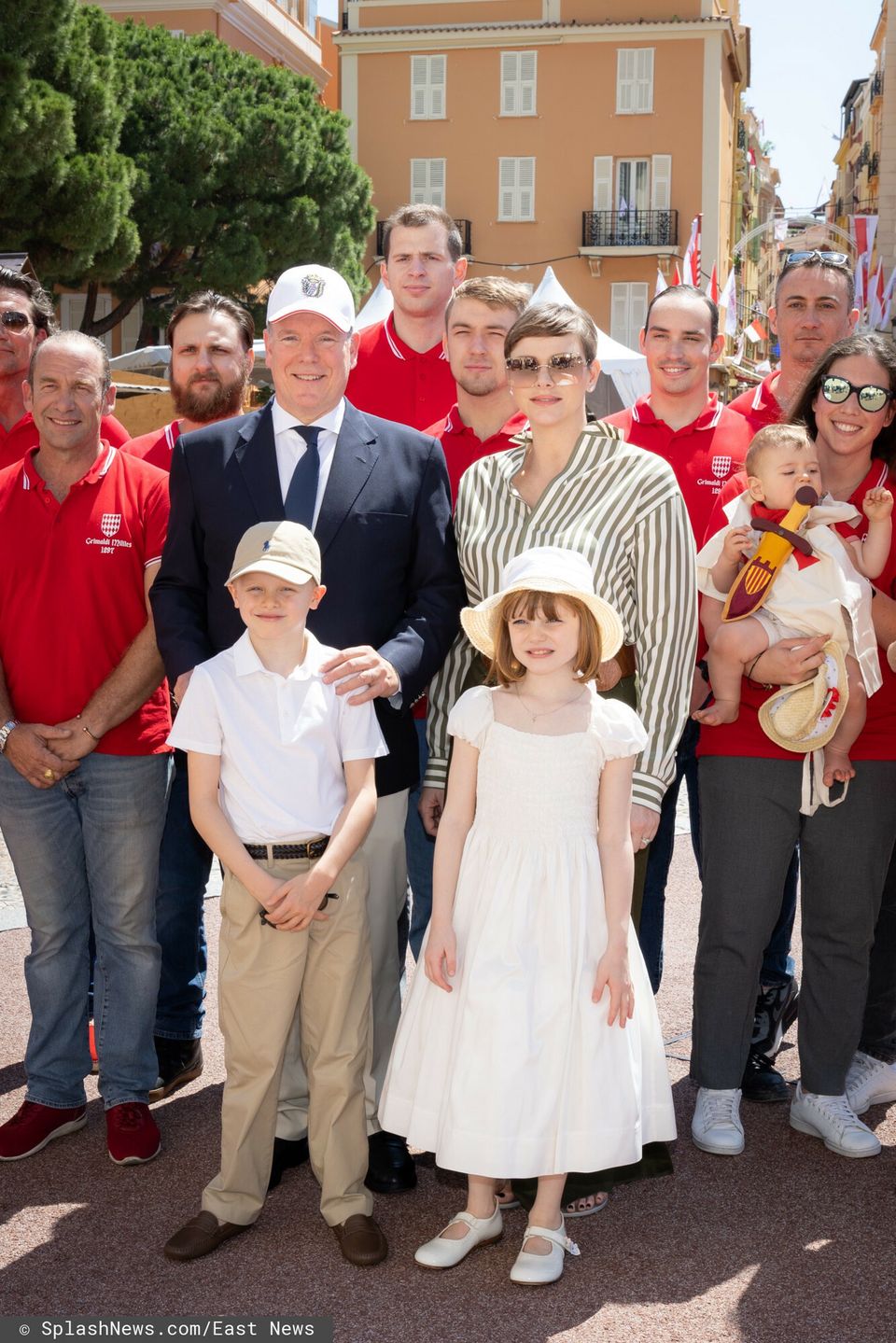 Księżna Charlene i książę Albert