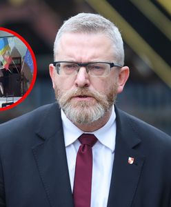 Flaga Ukrainy wróciła. Jest śledztwo po wiecu Brauna