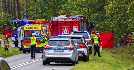 Śmiertelny wypadek na trasie Piła–Kaczory. Nie żyje 66-latek - AKTUALIZACJA