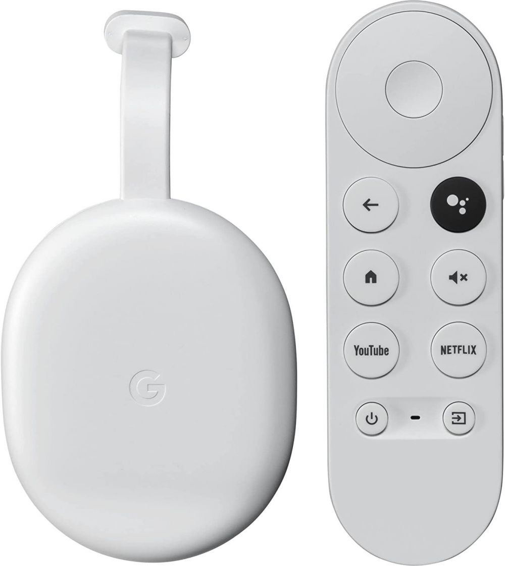 Chromecast 4 z pilotem