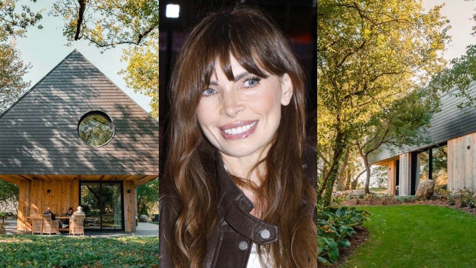 Agnieszka Dygant pokazała swoją leśną chatką 