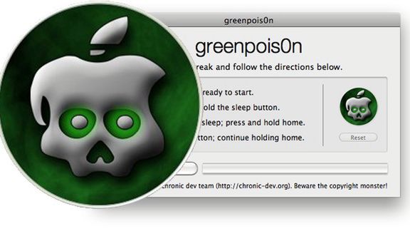 Greenpois0n RC6.1 z poprawką dla iBooks 1