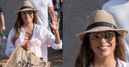 42-letnia, zaokrąglona Eva Longoria chwali się ciałem na plaży (ZDJĘCIA)