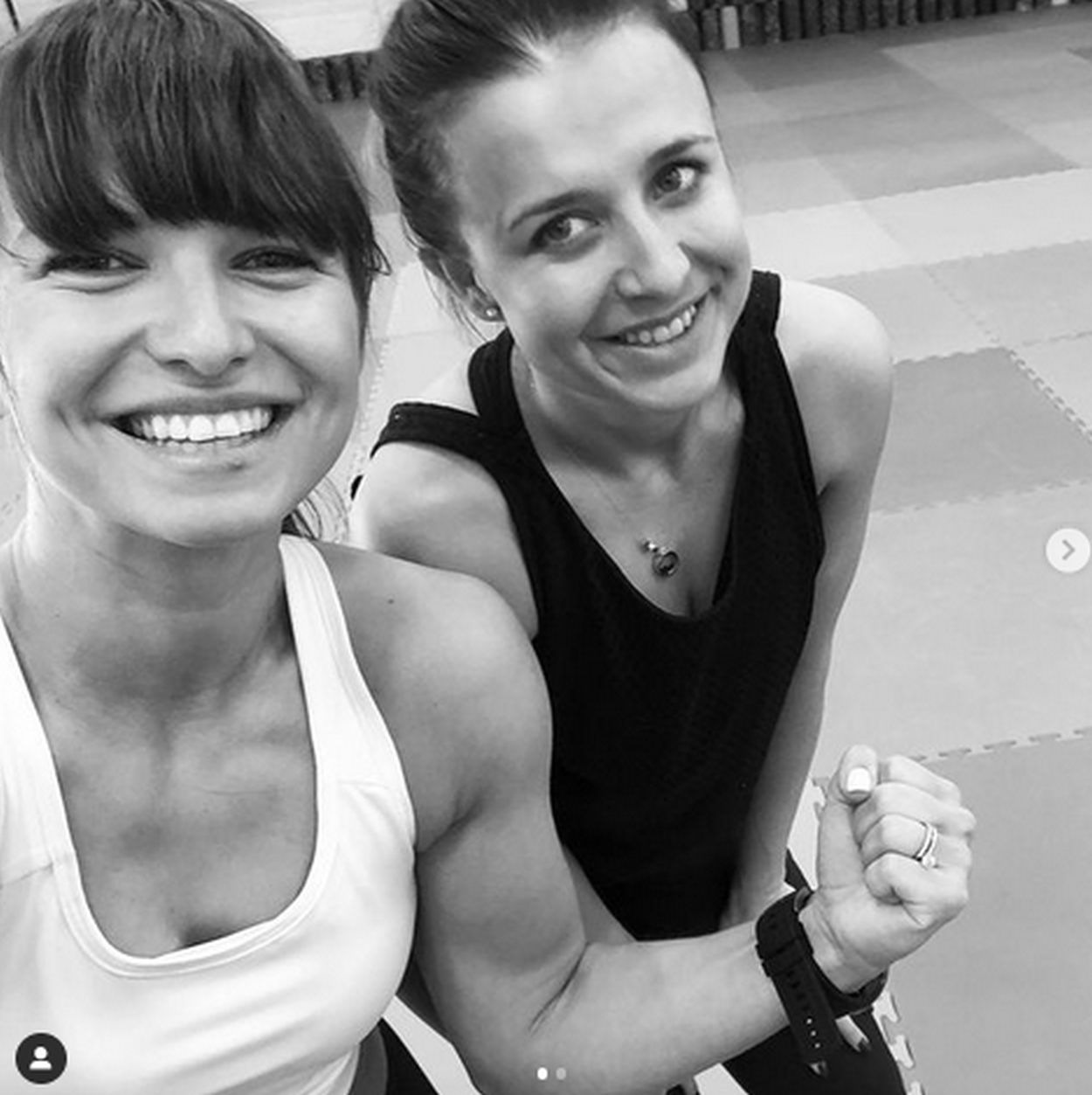 Anna Lewandowska i Milena Lewandowska