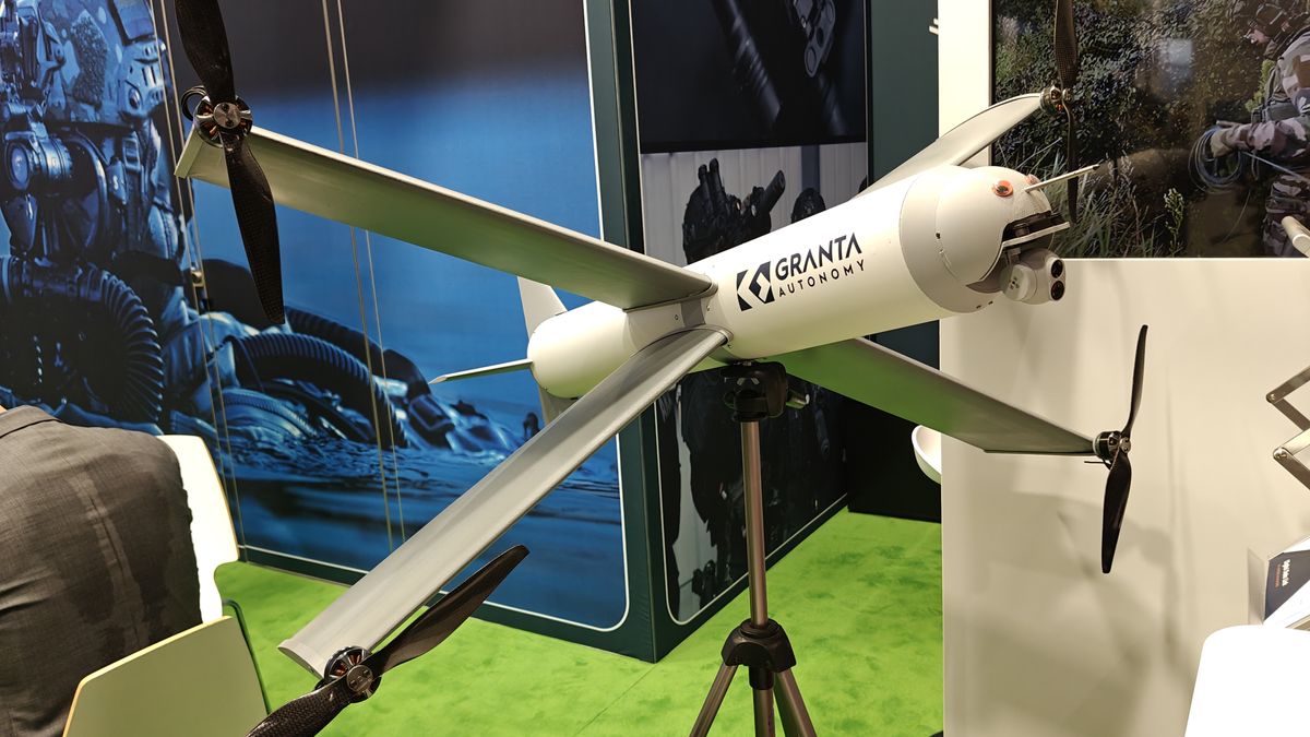 Litewski dron X-wing bazujący na kadłubie rosyjskiego Lanceta.