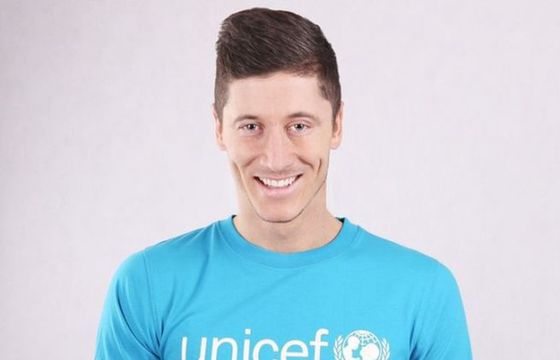 Robert Lewandowski ambasadorem UNICEF