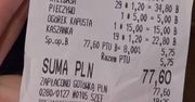 Kaszanka w Krakowie. Kobieta pokazała paragon. "Rozbój w biały dzień"
