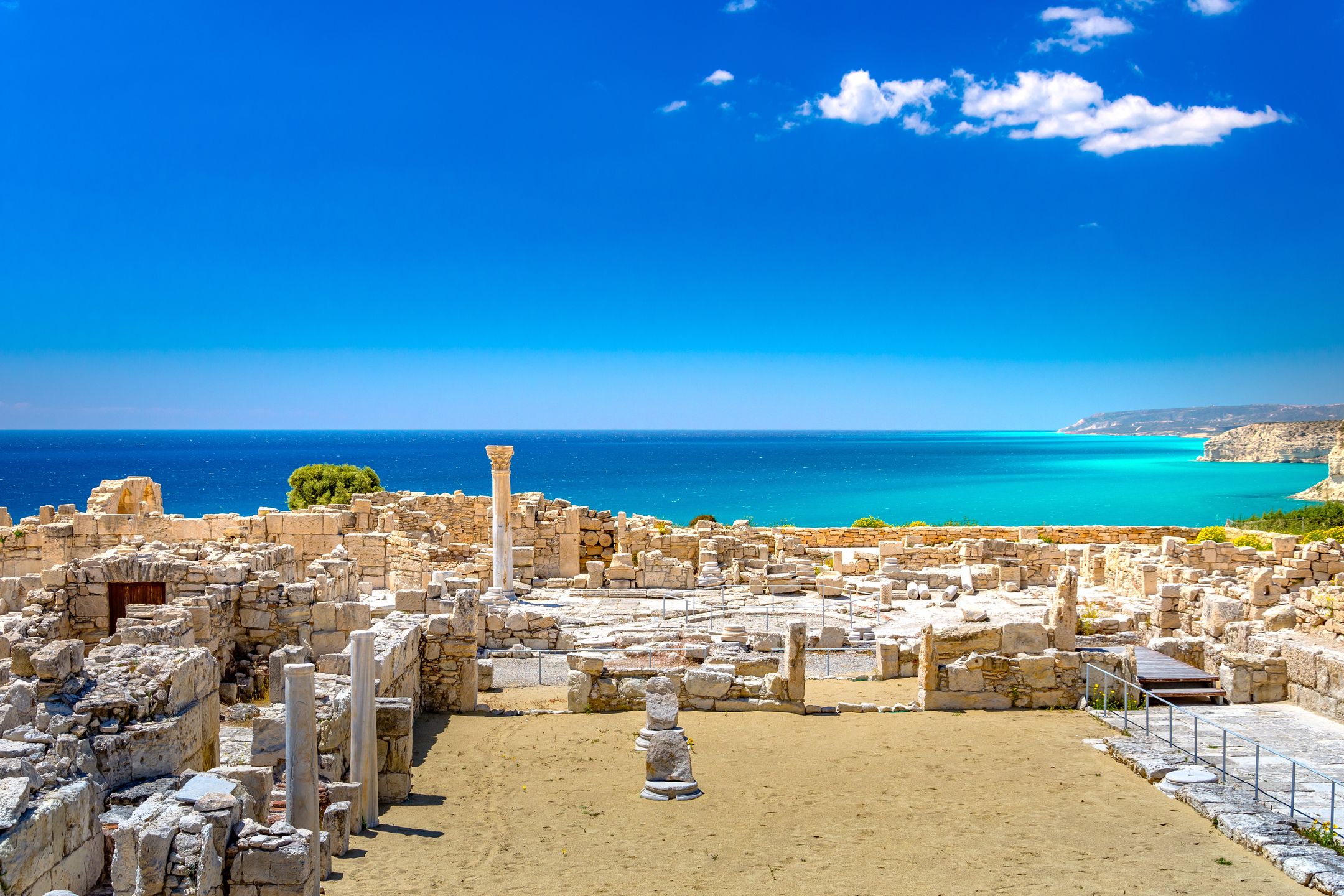 Kourion robi ogromne wrażenie