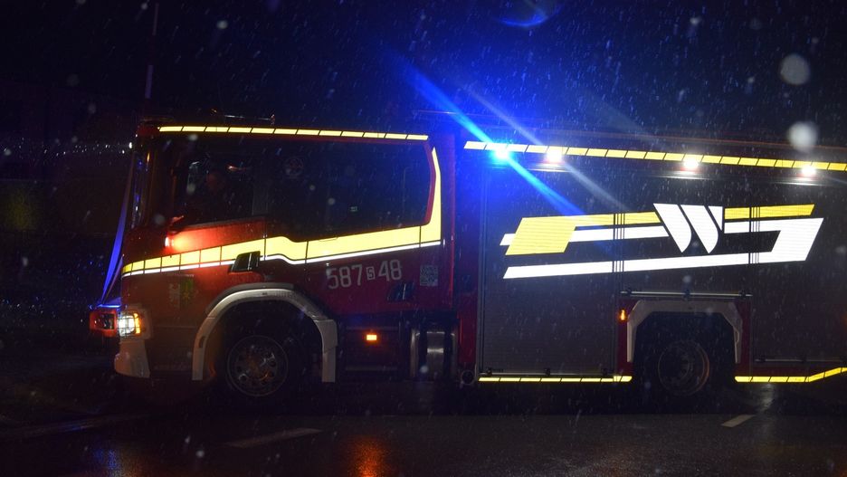 Strażacy OSP z Książenic powitali nowy wóz strażacki