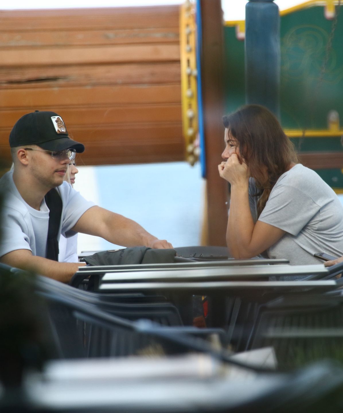Edyta Górniak z synem i jego ukochaną