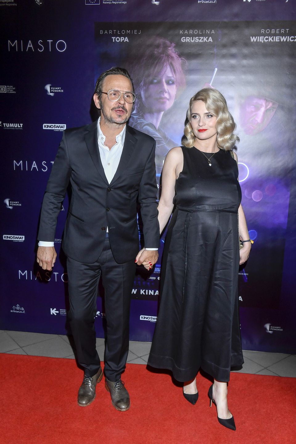 Bartłomiej Topa i Gabriela Mierzwiak