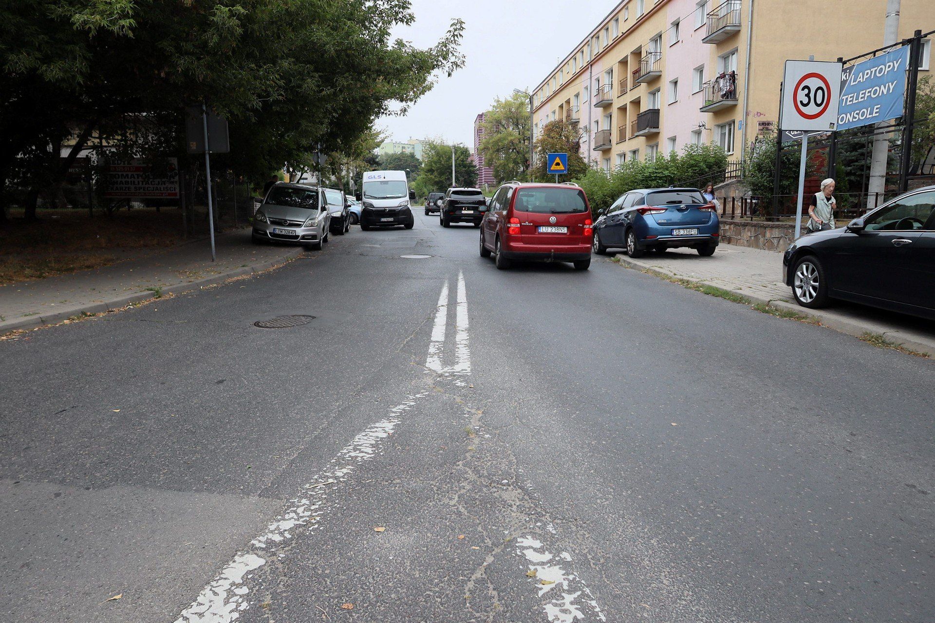 Ulica Gliniana w Lublinie.