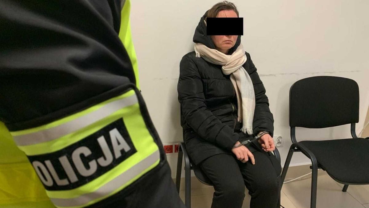 Monika B. zatrzymana przez policję