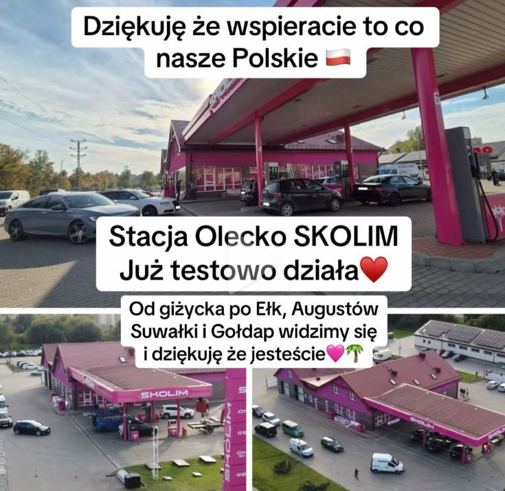 Skolim rusza z kolejną stacją paliw