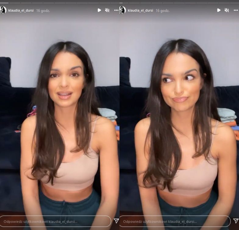 Klaudia El Dursi przerażona pakowaniem
