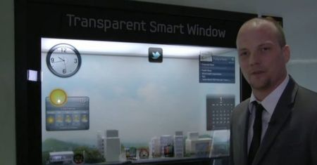 Samsung Smart Window - multimedialne okno na świat [CES 2012]