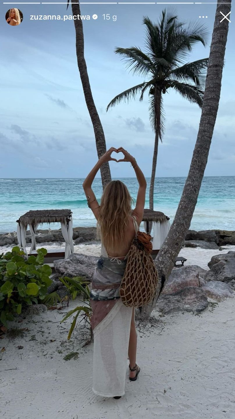 Tak ukochana Bieniuka spędza czas w Tulum