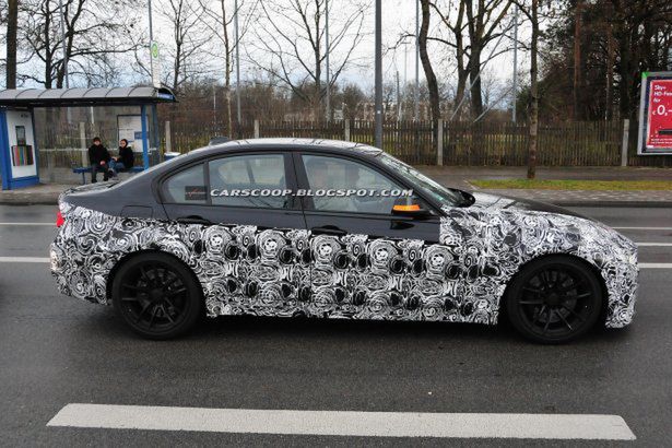 Nowe BMW M3 Sedan (F30) w kamuflażu