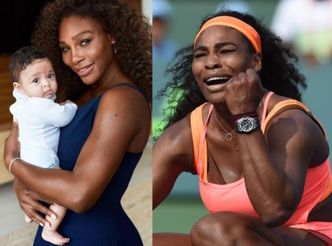 Serena Williams nie widziała pierwszych kroków córeczki, bo trenowała do Wimbledonu. "Płakałam!"