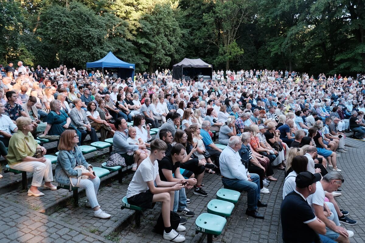 Koncert Budki Suflera w Muszli Koncertowej w Ogrodzie Saskim