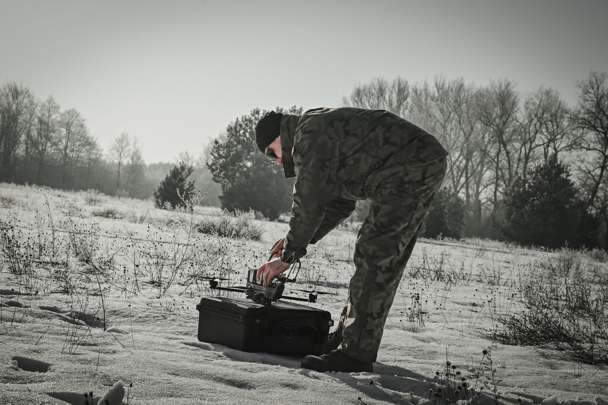 Nowe laboratorium 3D wspiera operacje wojskowe i naprawy dronów
