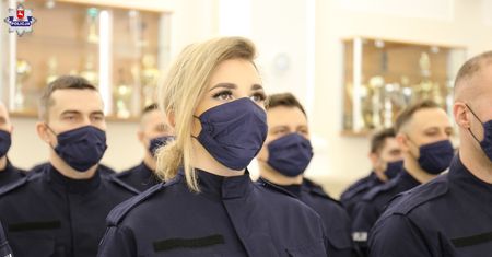 Nowi funkcjonariusze policji złożyli dziś ślubowanie. Niebawem rozpoczną służbę