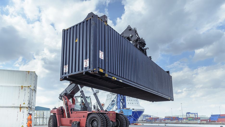 Polak spędził w kontenerze cztery dni (zdj. poglądowe)