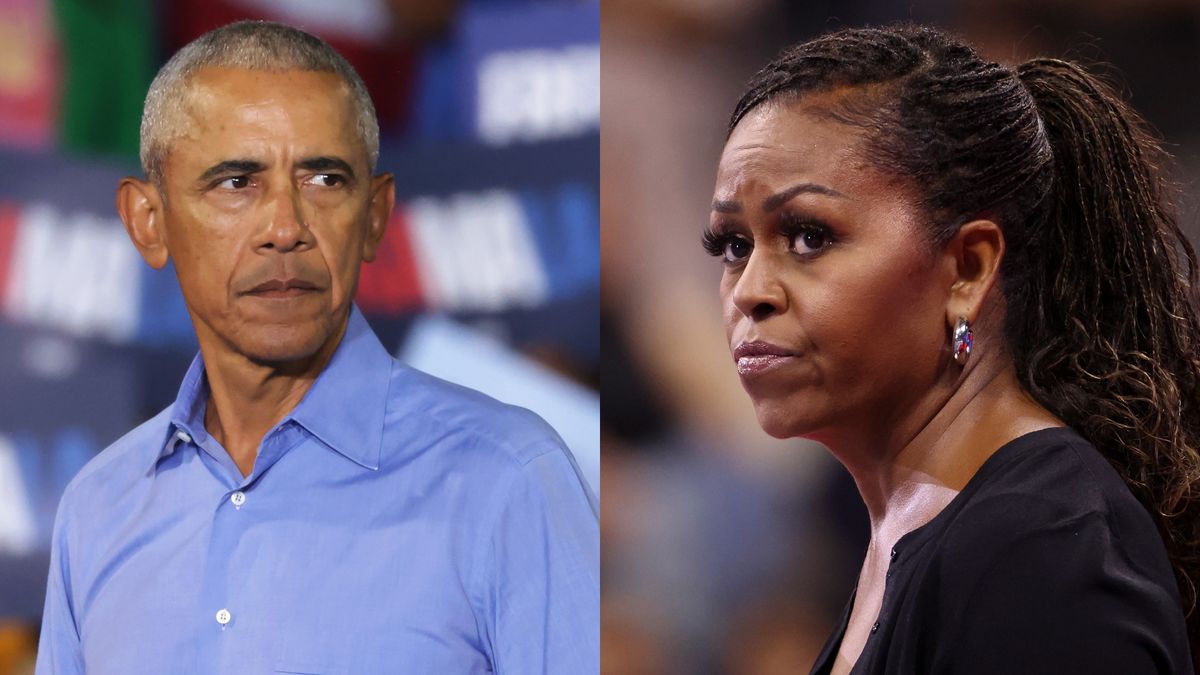 Barrack i MIchelle Obama przechodzili kryzys małżeński