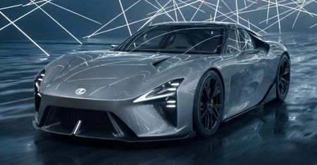 Lexus LFA powraca jako imponujący koncept. Pod maską niespodzianka