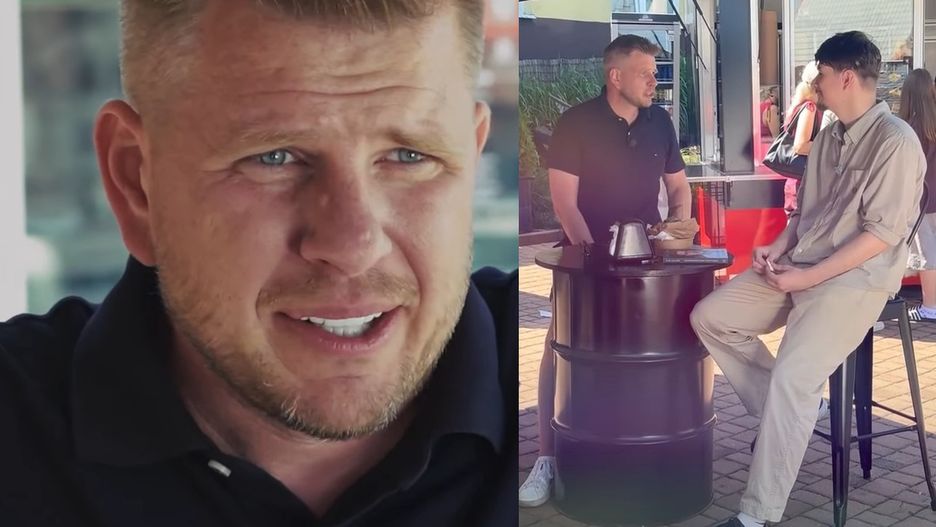 Filip Chajzer i Daniel Nawrocki