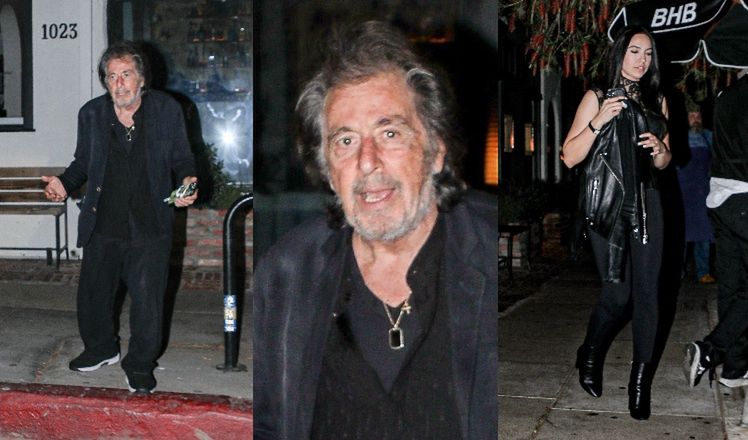 Al Pacino na randce z młodszą towarzyszką
