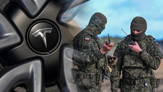 Zakaz wjazdu do jednostek wojskowych. Tesla i samochód chińskiej marki zawrócone spod bramy