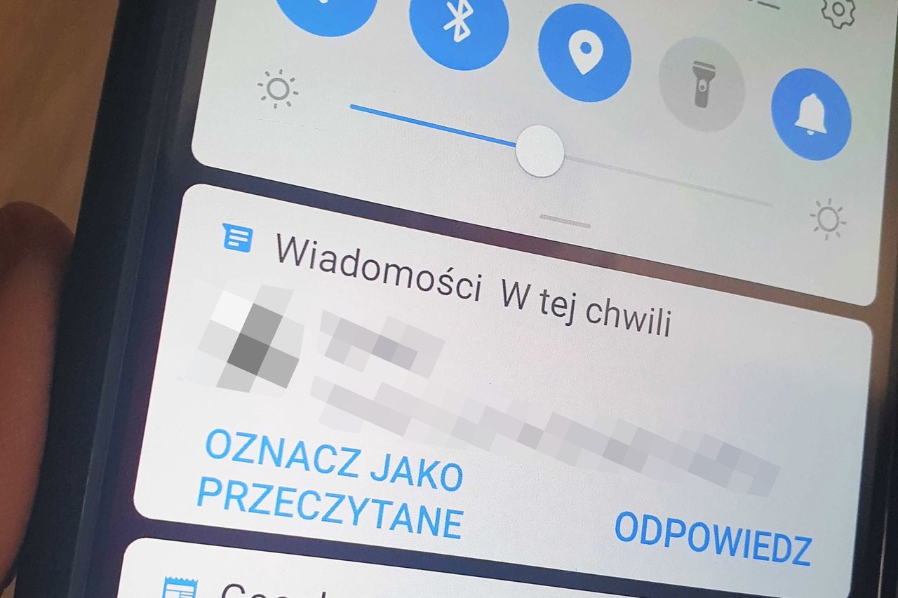 Dostałeś taki SMS? Zablokuj numer, dodając do "czarnej listy"