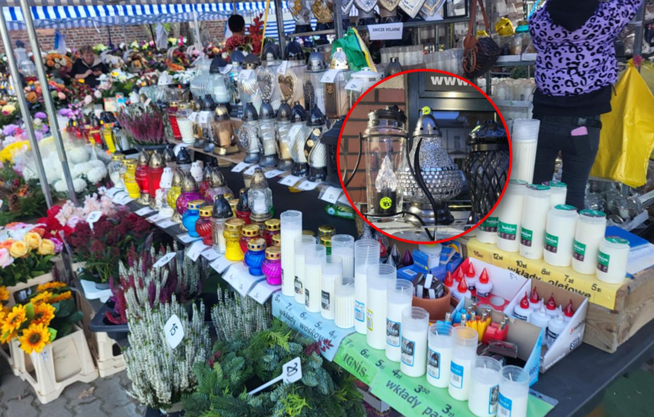 To nie żart. Znicz za 200 złotych. Sprawdziliśmy ceny na cmentarzach